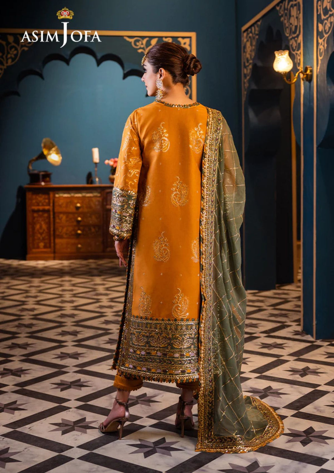 Lawn Collection - Asim Jofa - Fasana - e - Ishq - AFI24#26