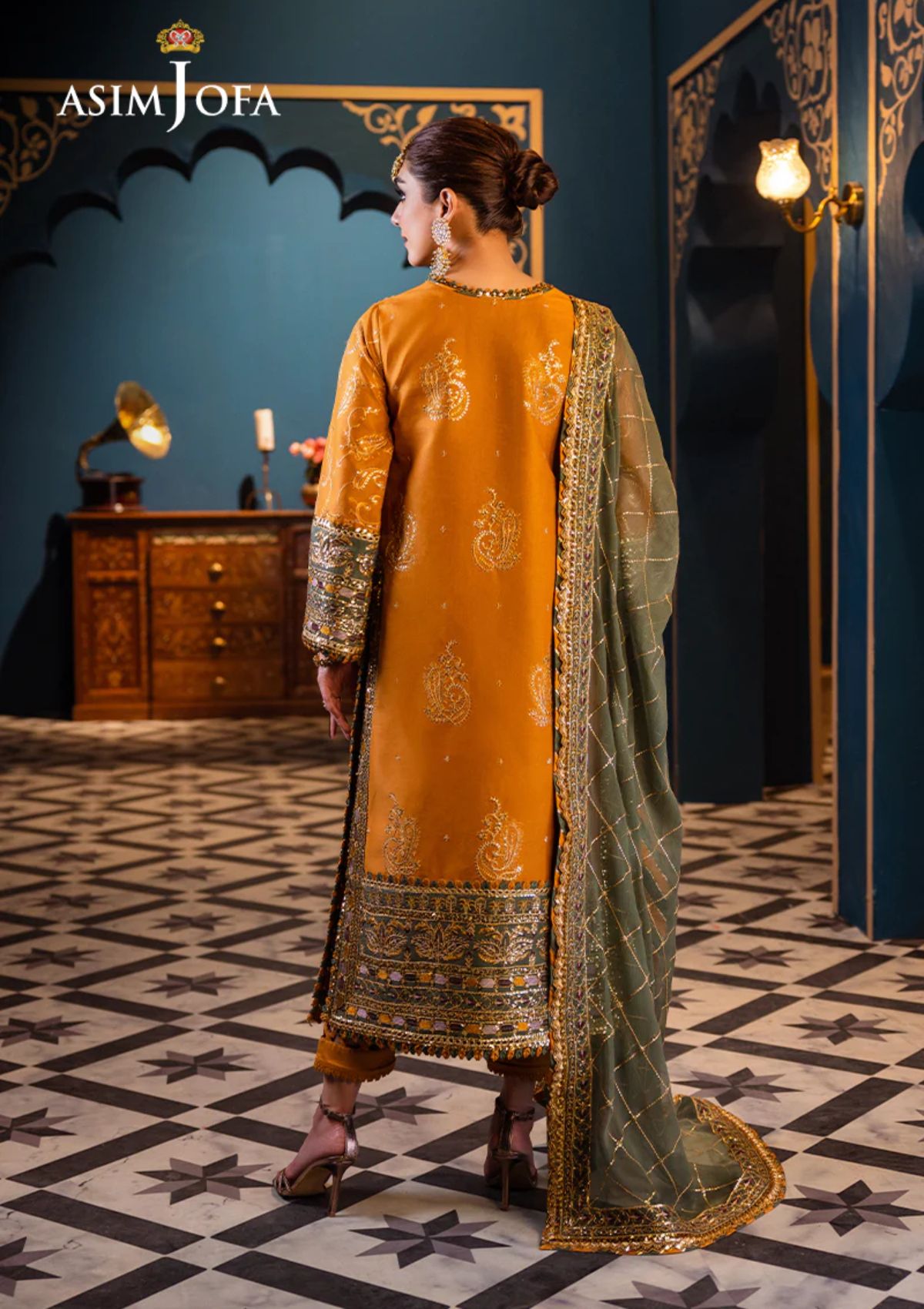 Lawn Collection - Asim Jofa - Fasana - e - Ishq - AFI24#26