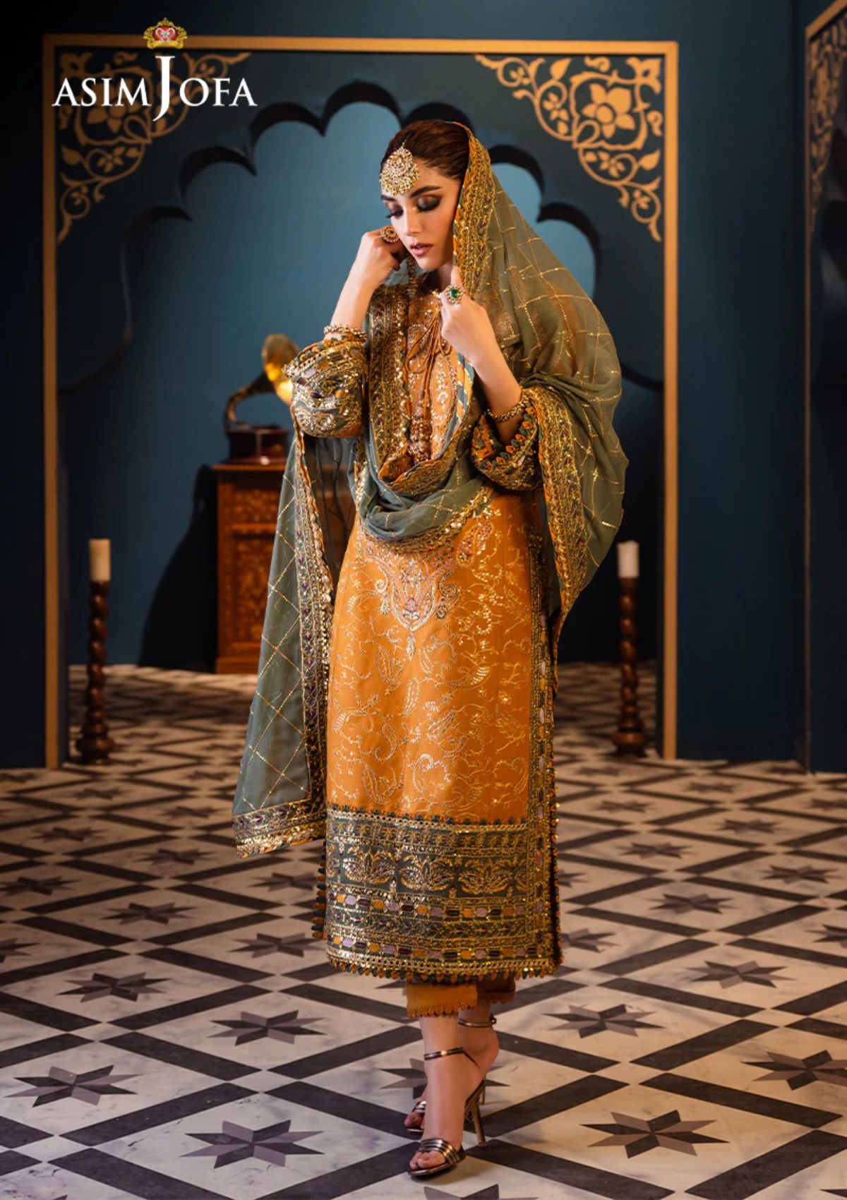 Lawn Collection - Asim Jofa - Fasana - e - Ishq - AFI24#26