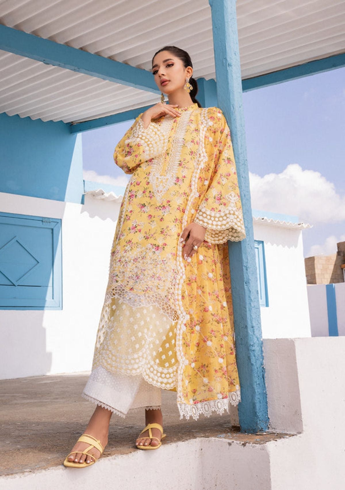 Lawn Collection - Zainab Chottani - Chikankari 24 - ZCC#9B - Esme