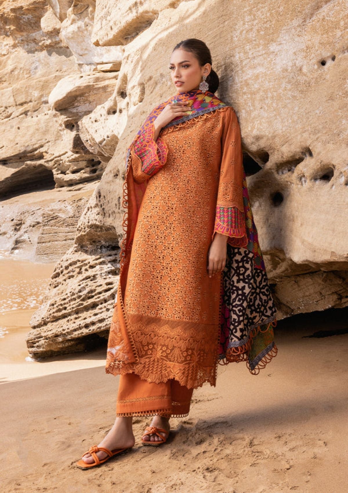 Lawn Collection - Zainab Chottani - Chikankari 24 - ZCC#4A - Naysa