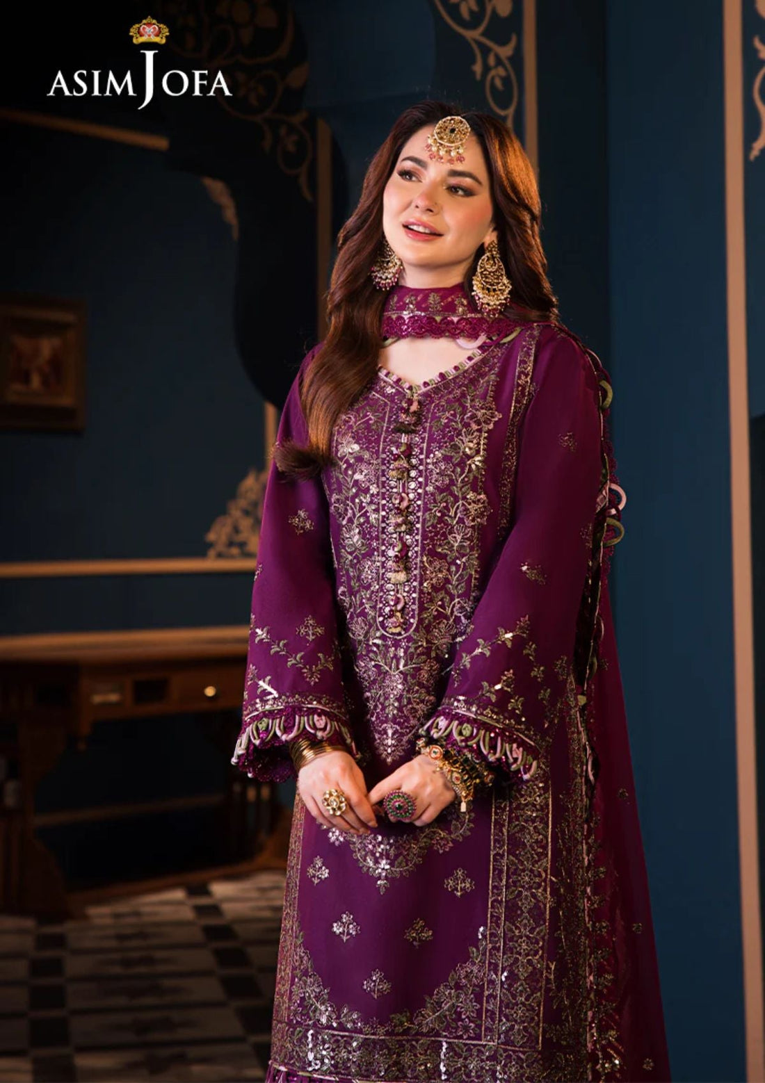 Lawn Collection - Asim Jofa - Fasana - e - Ishq - AFI24#11