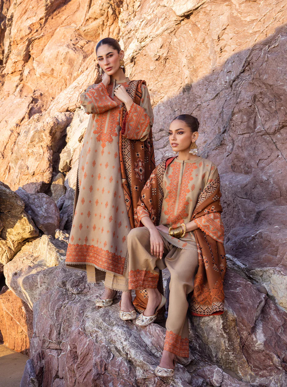Winter Collection - Zainab Chottani - Winter Shawl 23 - Azal