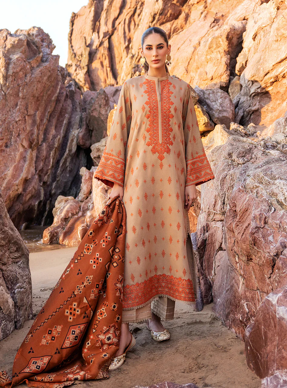 Winter Collection - Zainab Chottani - Winter Shawl 23 - Azal