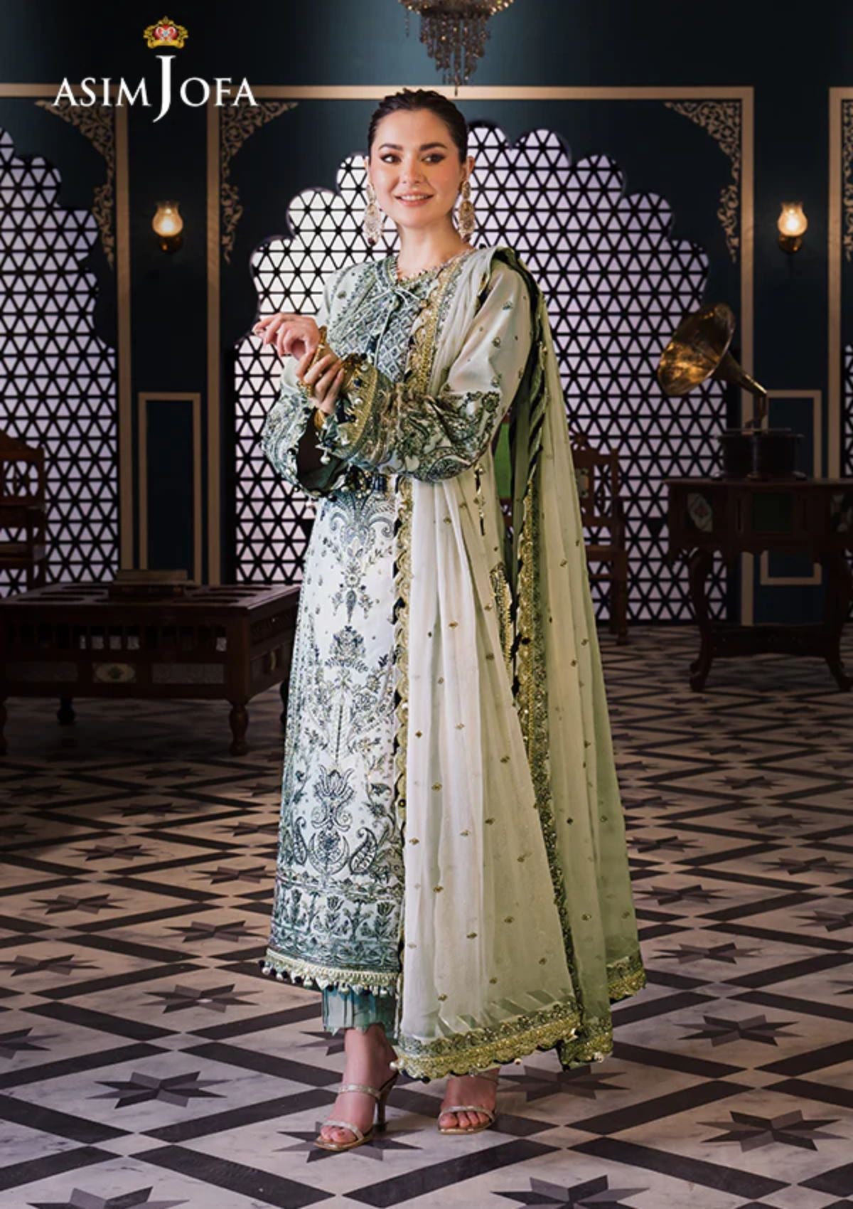 Lawn Collection - Asim Jofa - Fasana - e - Ishq - AFI24#28