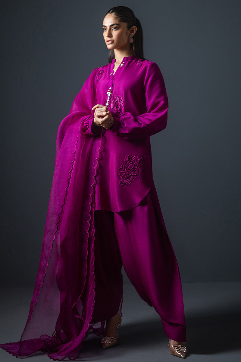 Sana Abbas | Luxury Pret | Pink Sapphire - Official Sana Abbas stockist in UK - Sakeena London