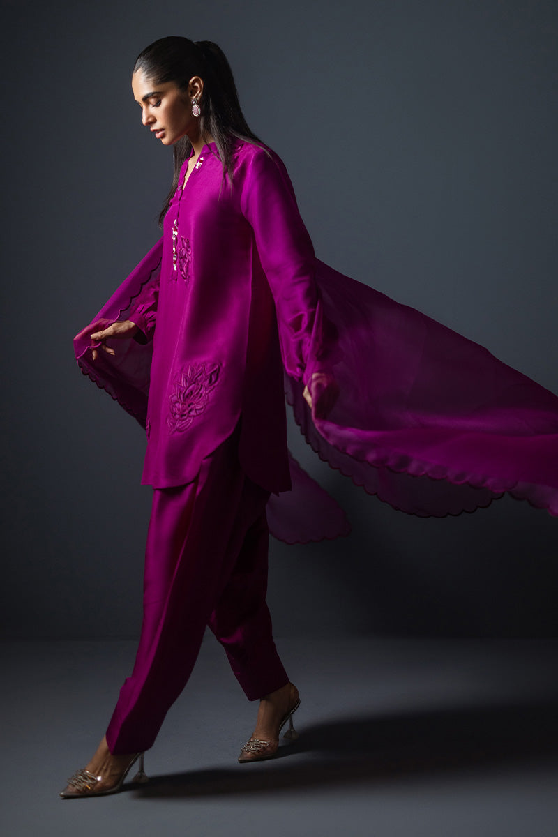 Sana Abbas | Luxury Pret | Pink Sapphire - Official Sana Abbas stockist in UK - Sakeena London