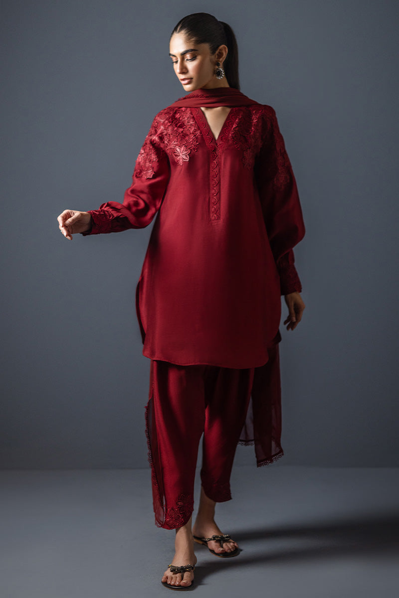 Sana Abbas | Luxury Pret | Red Jasper - Official Sana Abbas stockist in UK - Sakeena London