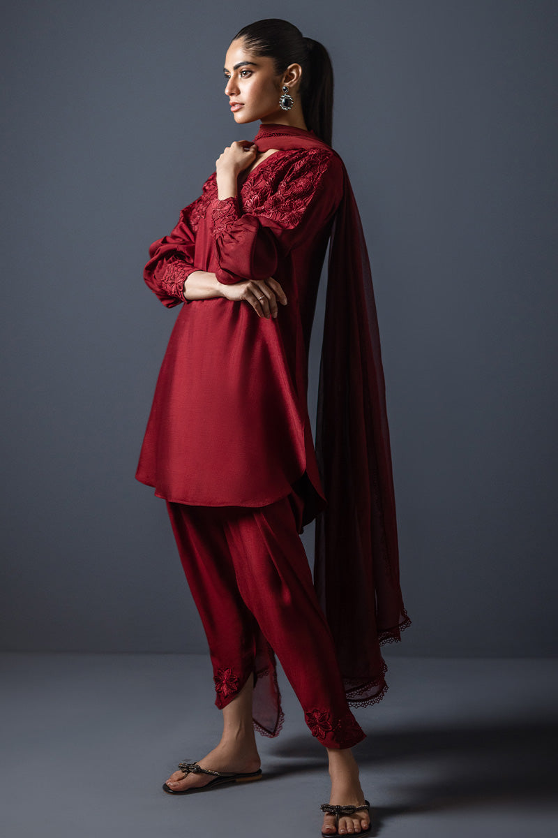 Sana Abbas | Luxury Pret | Red Jasper - Official Sana Abbas stockist in UK - Sakeena London
