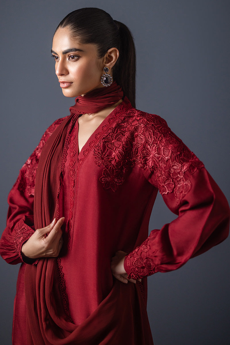 Sana Abbas | Luxury Pret | Red Jasper - Official Sana Abbas stockist in UK - Sakeena London