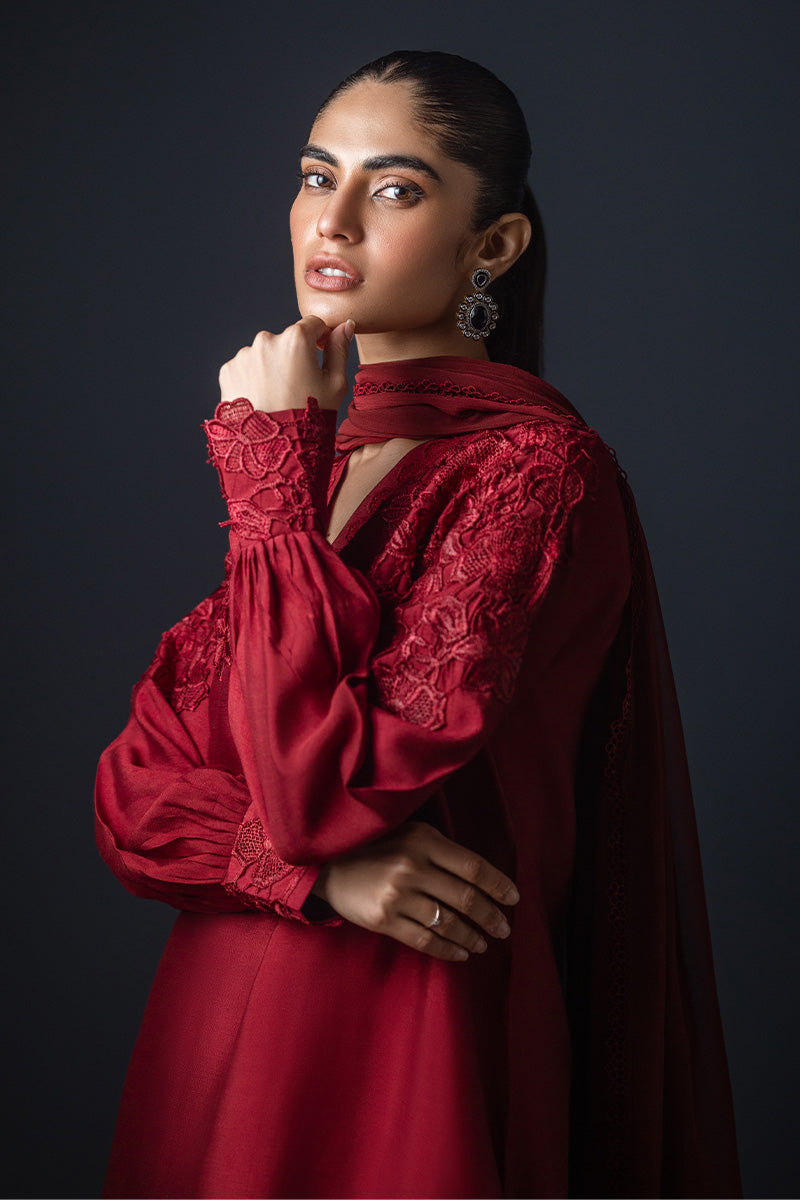 Sana Abbas | Luxury Pret | Red Jasper - Official Sana Abbas stockist in UK - Sakeena London