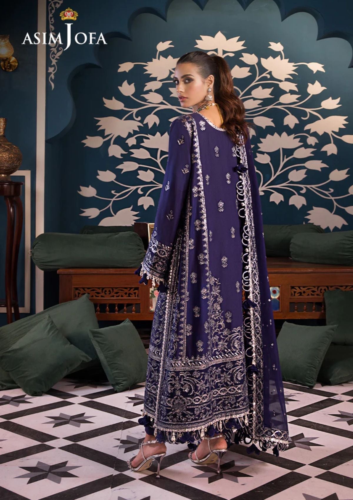Lawn Collection - Asim Jofa - Fasana - e - Ishq - AFI24#25