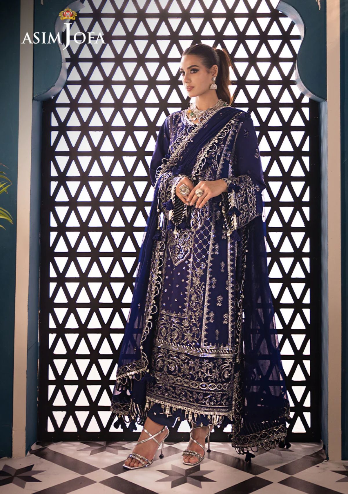 Lawn Collection - Asim Jofa - Fasana - e - Ishq - AFI24#25