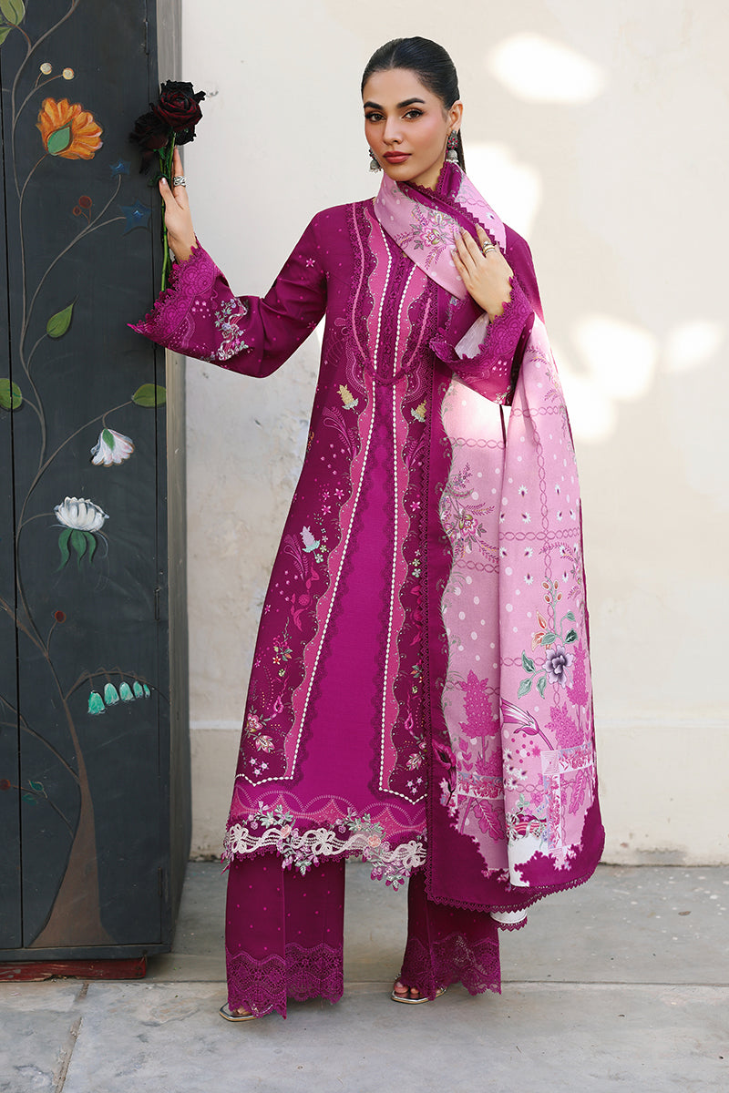 Qalamkar | QPrints Winter 25 | QW-01 (B) JORIS - Official Qalamkar stockist in UK - Sakeena London