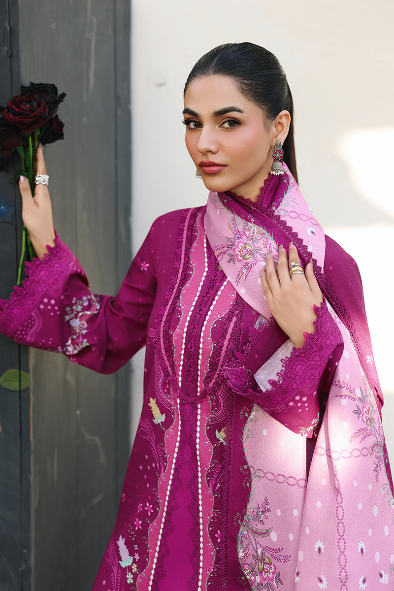 Qalamkar | QPrints Winter 25 | QW-01 (B) JORIS - Official Qalamkar stockist in UK - Sakeena London