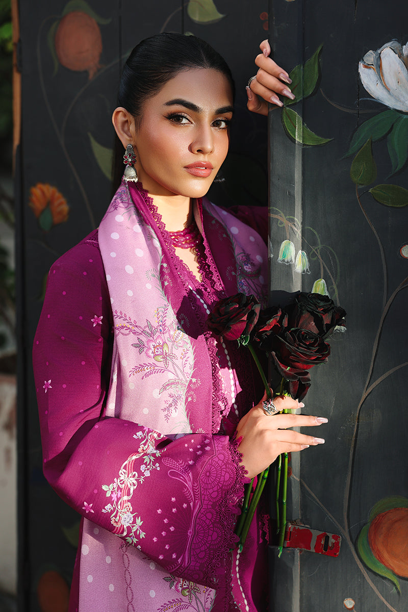 Qalamkar | QPrints Winter 25 | QW-01 (B) JORIS - Official Qalamkar stockist in UK - Sakeena London