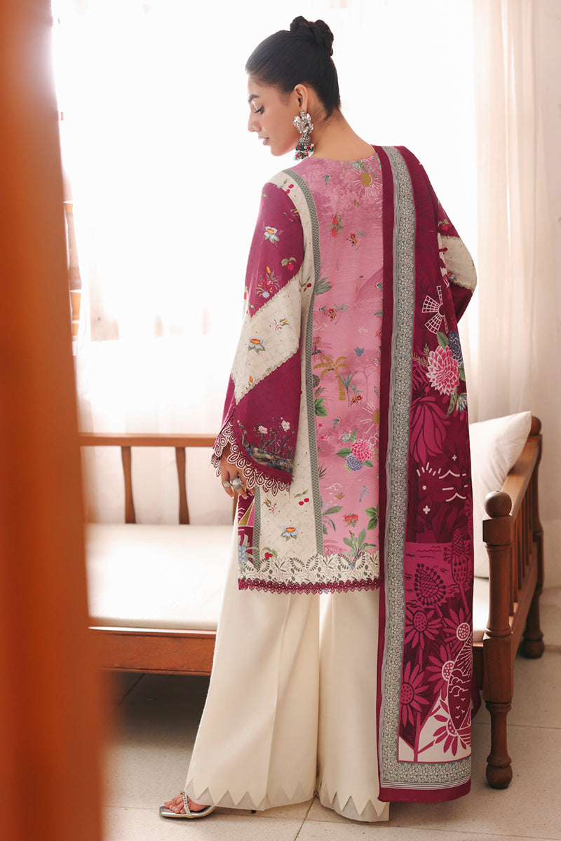 Qalamkar | QPrints Winter 25 | QW-10 (B) KENNA - Official Qalamkar stockist in UK - Sakeena London