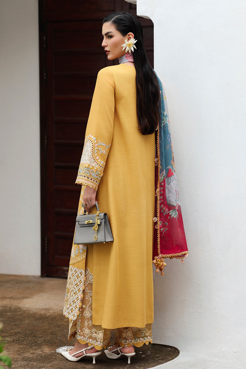 Qalamkar | Q Linen 25 | KL-06 GLEAM - Official Qalamkar stockist in UK - Sakeena London