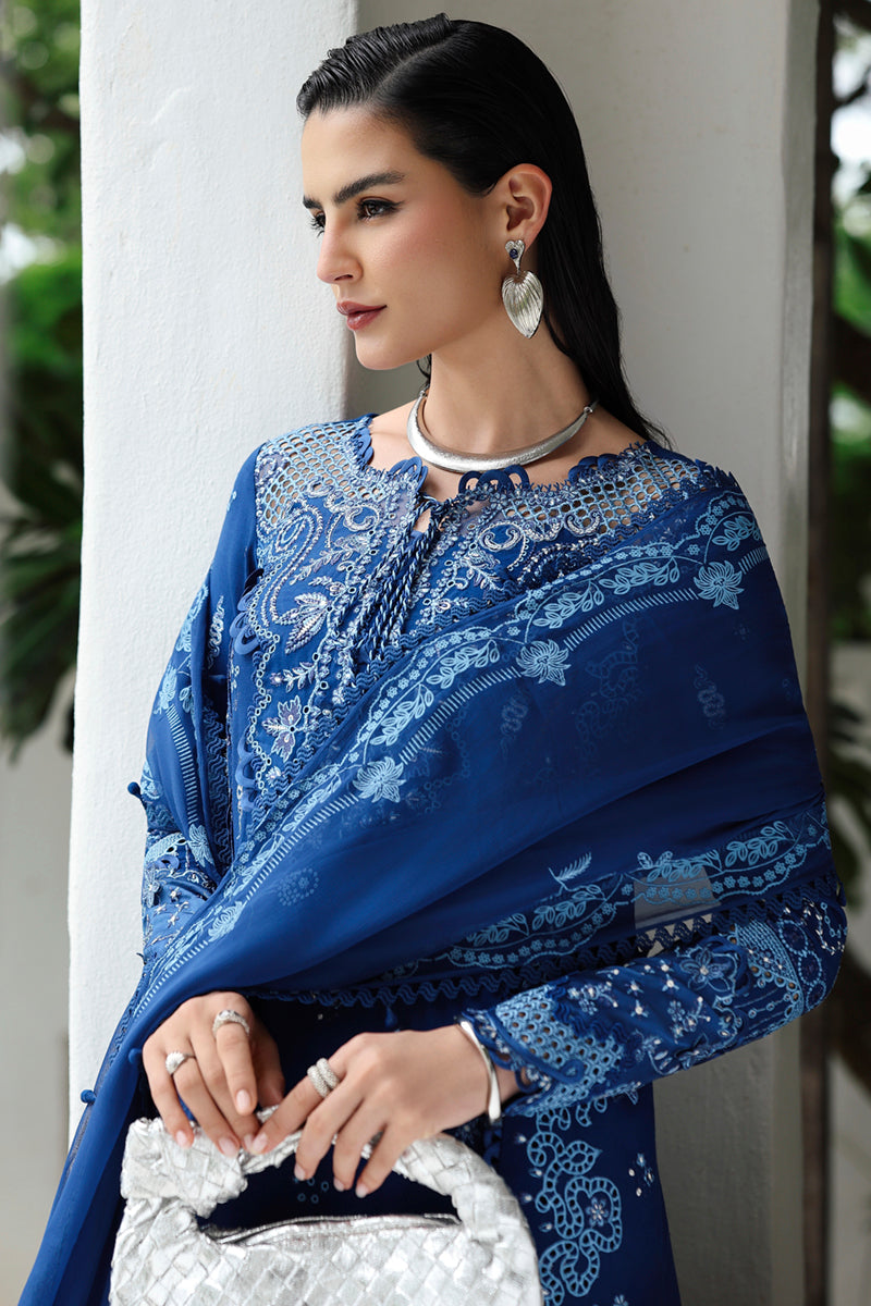 Qalamkar | Q Linen 25 | KL-03 ECLIPSE - Official Qalamkar stockist in UK - Sakeena London