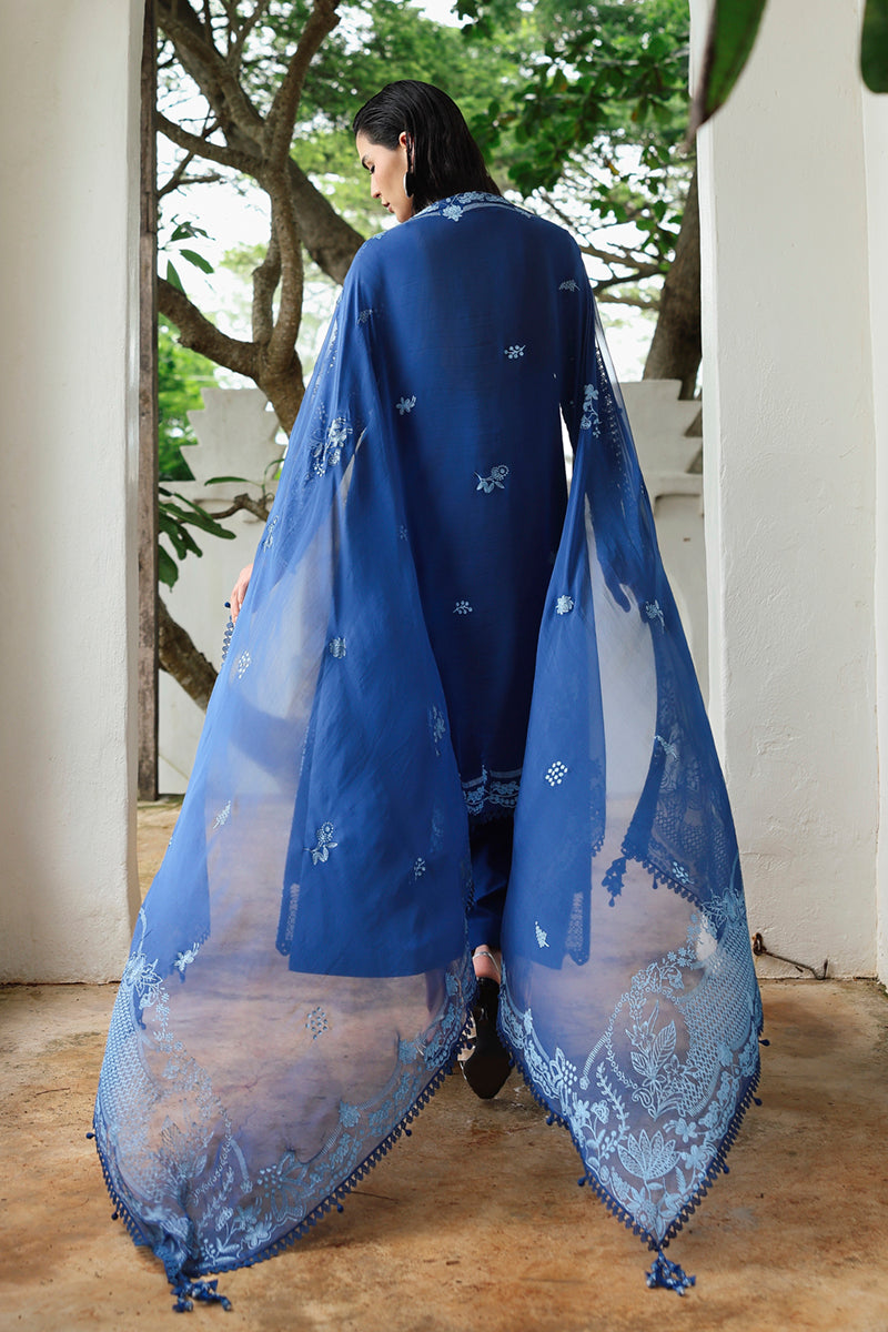 Qalamkar | Q Linen 25 | KL-03 ECLIPSE - Official Qalamkar stockist in UK - Sakeena London