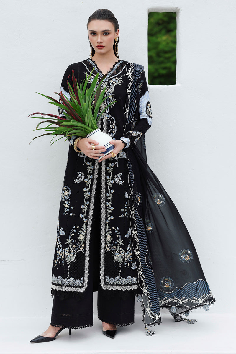 Qalamkar | Q Linen 25 | KL-09 ZYRA - Official Qalamkar stockist in UK - Sakeena London