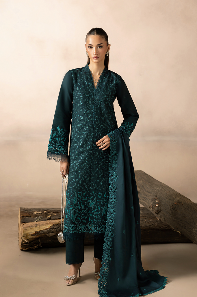 Rajbari | Premium Viscose Chikankari | RPVC-08 - Official Rajbari stockist in UK - Sakeena London