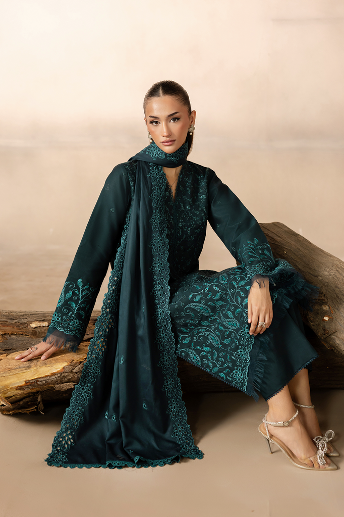 Rajbari | Premium Viscose Chikankari | RPVC-08 - Official Rajbari stockist in UK - Sakeena London