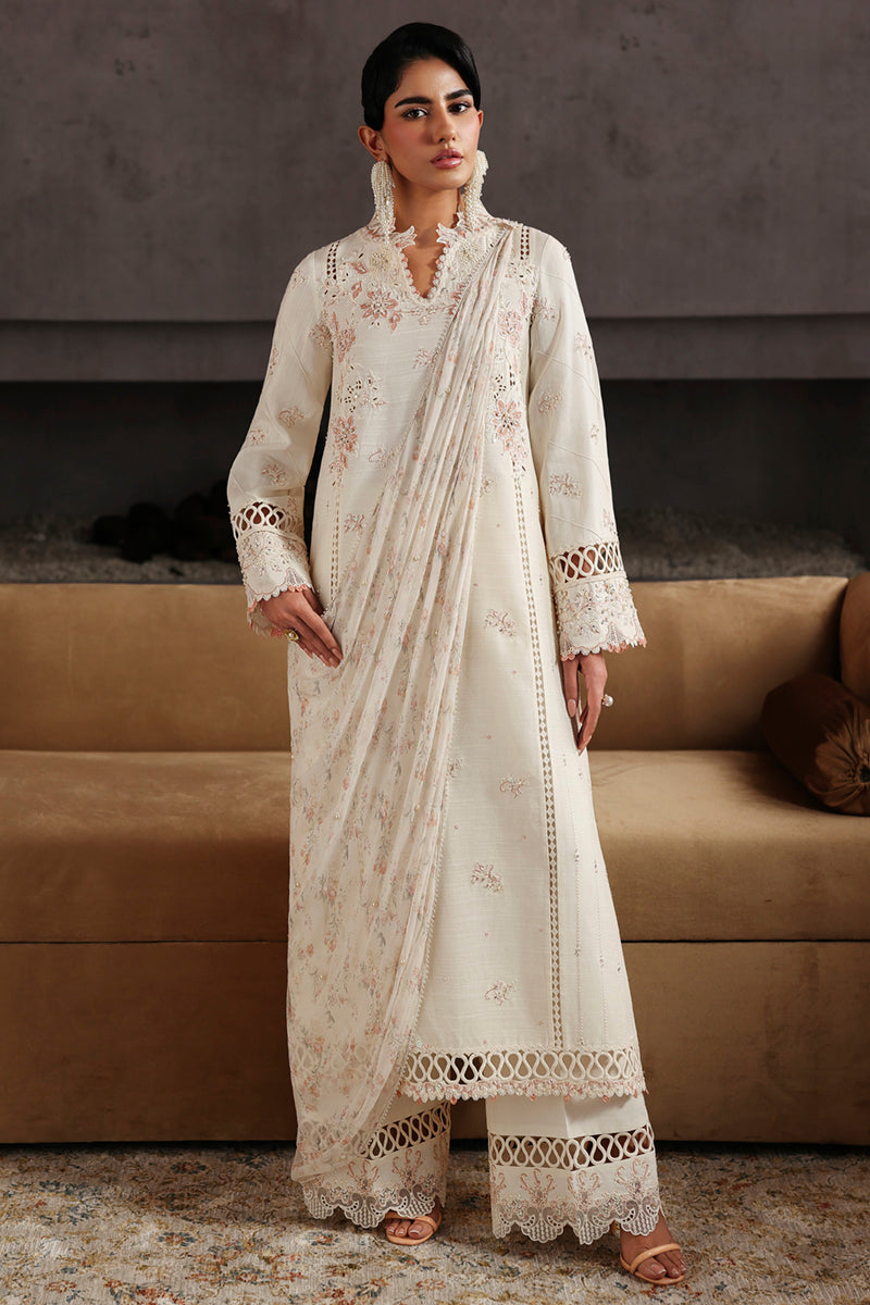 Qalamkar | Luxury Pret 25 | LP-01 NOORAY - Official Qalamkar stockist in UK - Sakeena London