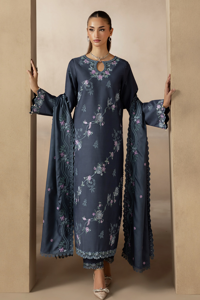 Rajbari | Premium Viscose Chikankari | RPVC-09 - Official Rajbari stockist in UK - Sakeena London