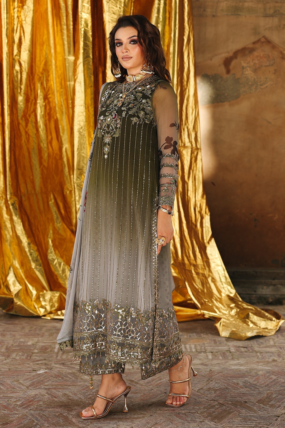 Charizma | Vasal Chiffon | VSL25-31 - Official Charizma stockist in UK - Sakeena London