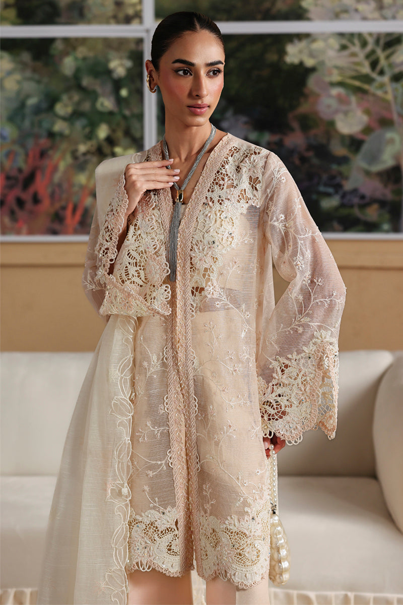 Qalamkar | Luxury Pret 25 | LP-03 JEENA - Official Qalamkar stockist in UK - Sakeena London