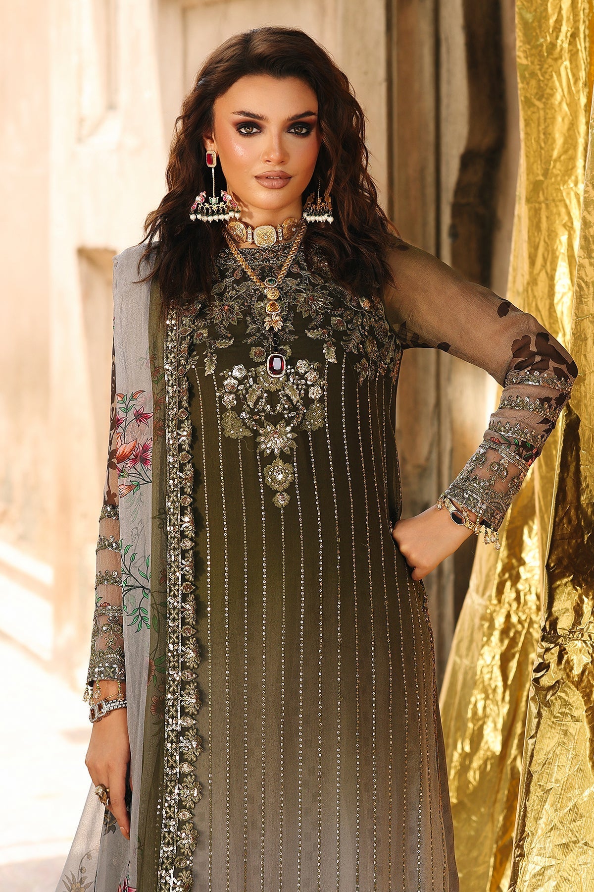 Charizma | Vasal Chiffon | VSL25-31 - Official Charizma stockist in UK - Sakeena London
