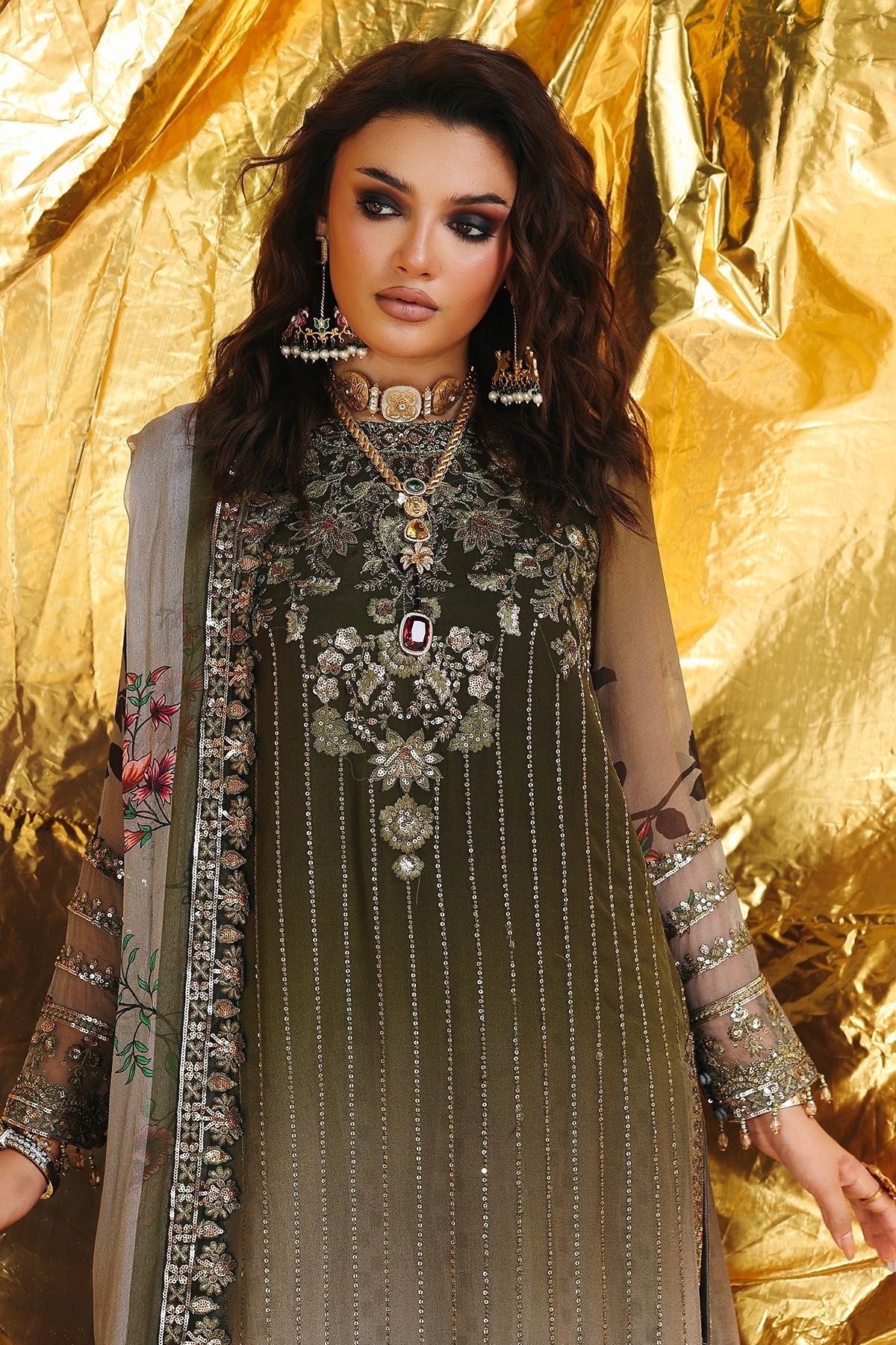 Charizma | Vasal Chiffon | VSL25-31 - Official Charizma stockist in UK - Sakeena London