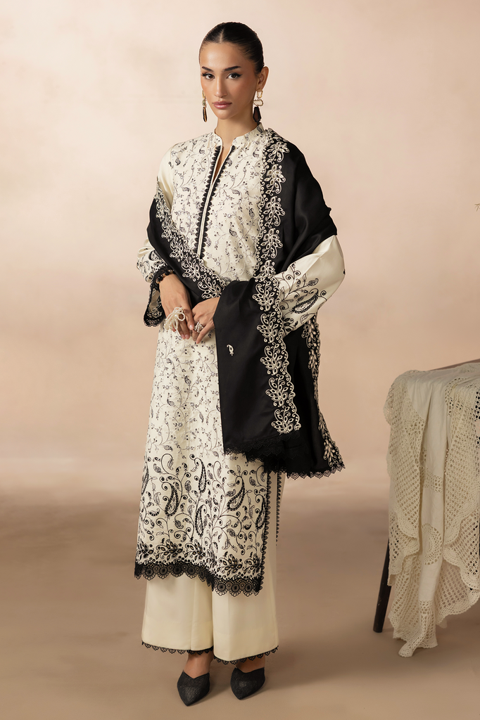 Rajbari | Premium Viscose Chikankari | RPVC-01 - Official Rajbari stockist in UK - Sakeena London