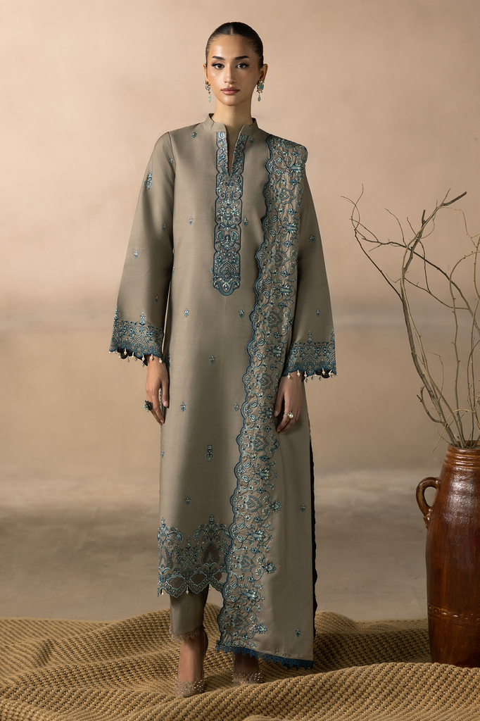 Rajbari | Premium Viscose Chikankari | RPVC-03 - Official Rajbari stockist in UK - Sakeena London
