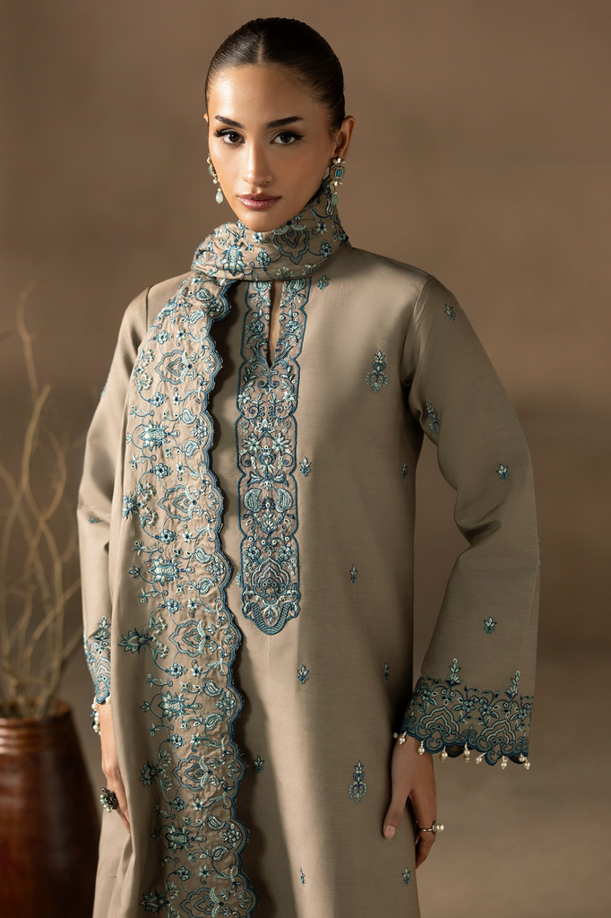 Rajbari | Premium Viscose Chikankari | RPVC-03 - Official Rajbari stockist in UK - Sakeena London