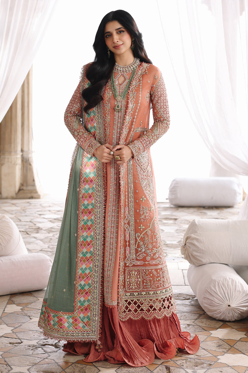 Qalamkar | Shadmaani Formals 25 | RH-04 ZEHRA - Official Qalamkar stockist in UK - Sakeena London