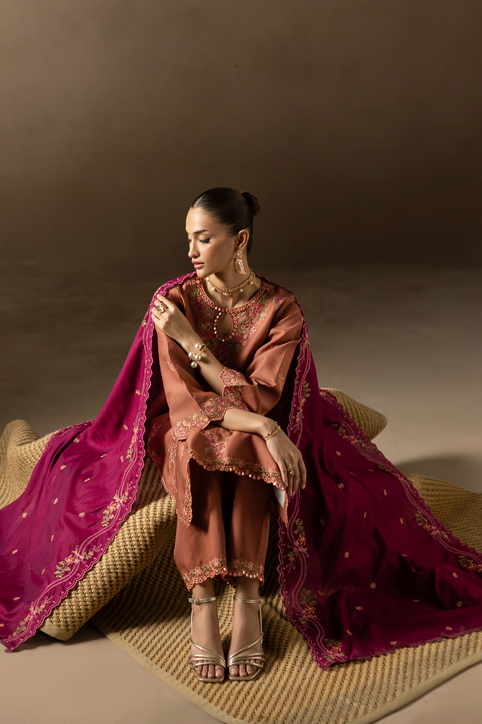 Rajbari | Premium Viscose Chikankari | RPVC-12 - Official Rajbari stockist in UK - Sakeena London