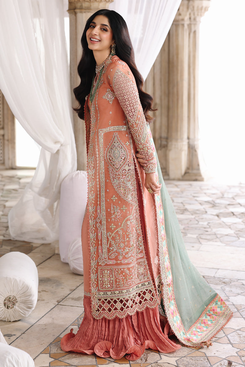 Qalamkar | Shadmaani Formals 25 | RH-04 ZEHRA - Official Qalamkar stockist in UK - Sakeena London
