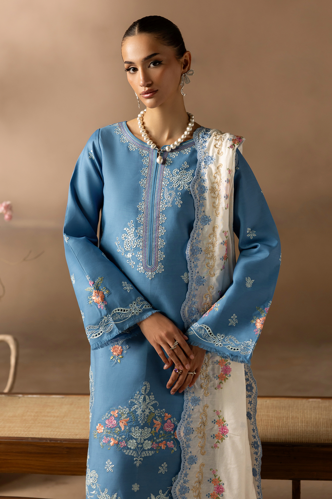 Rajbari | Premium Viscose Chikankari | RPVC-07 - Official Rajbari stockist in UK - Sakeena London