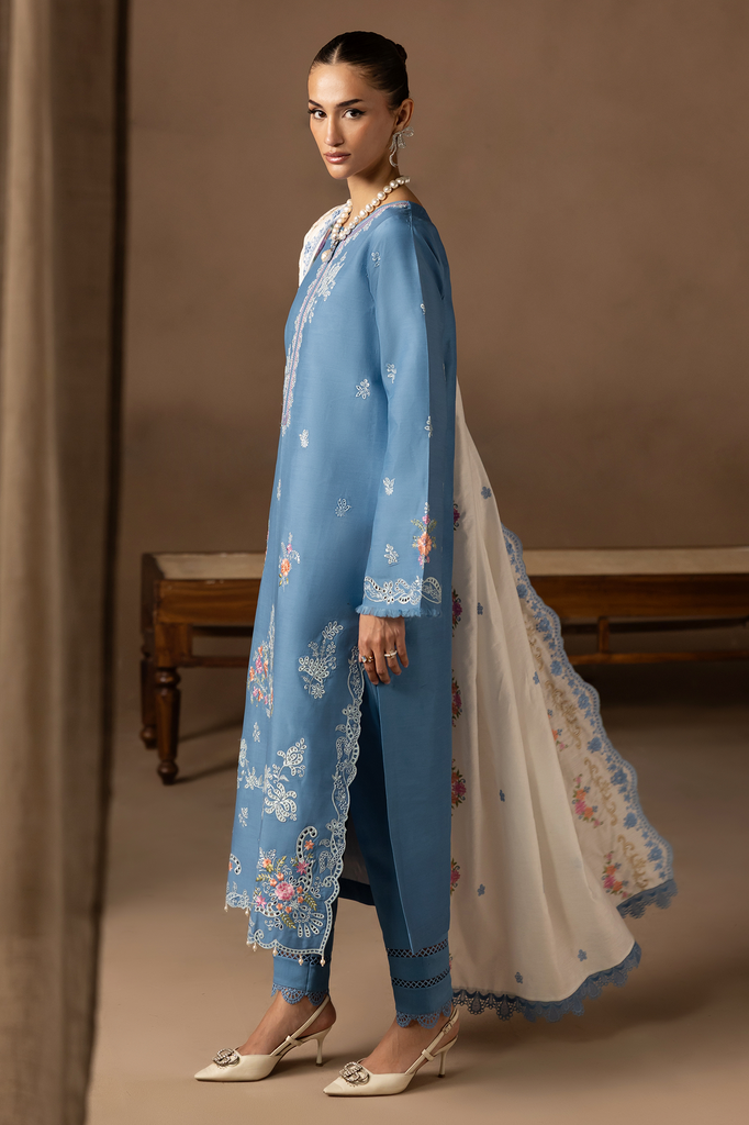 Rajbari | Premium Viscose Chikankari | RPVC-07 - Official Rajbari stockist in UK - Sakeena London