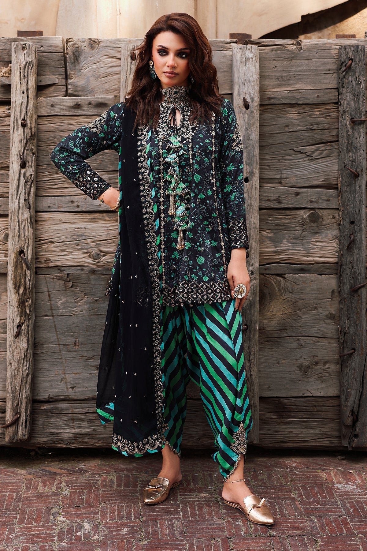 Charizma | Festive Pret | CMA-5-032 G - Official Charizma stockist in UK - Sakeena London
