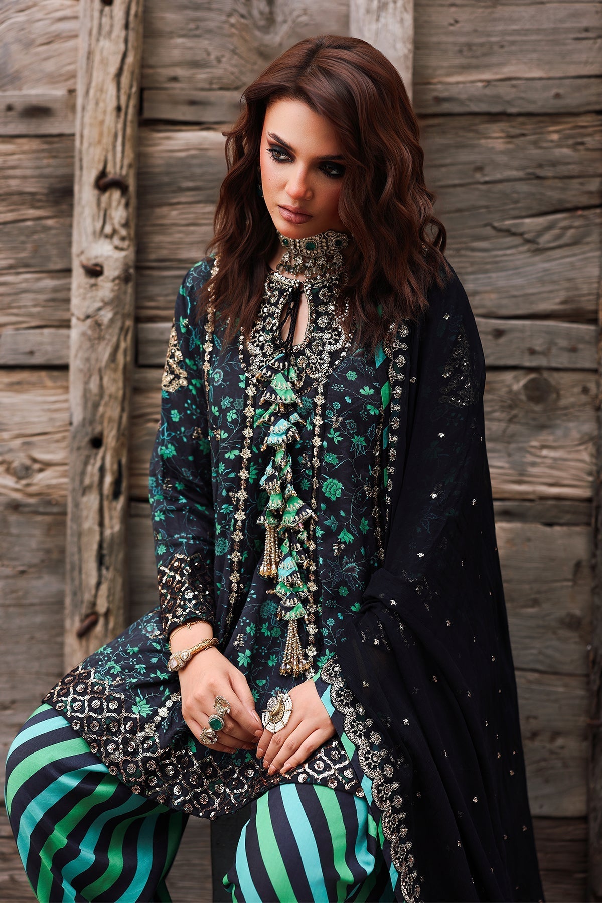 Charizma | Festive Pret | CMA-5-032 G - Official Charizma stockist in UK - Sakeena London