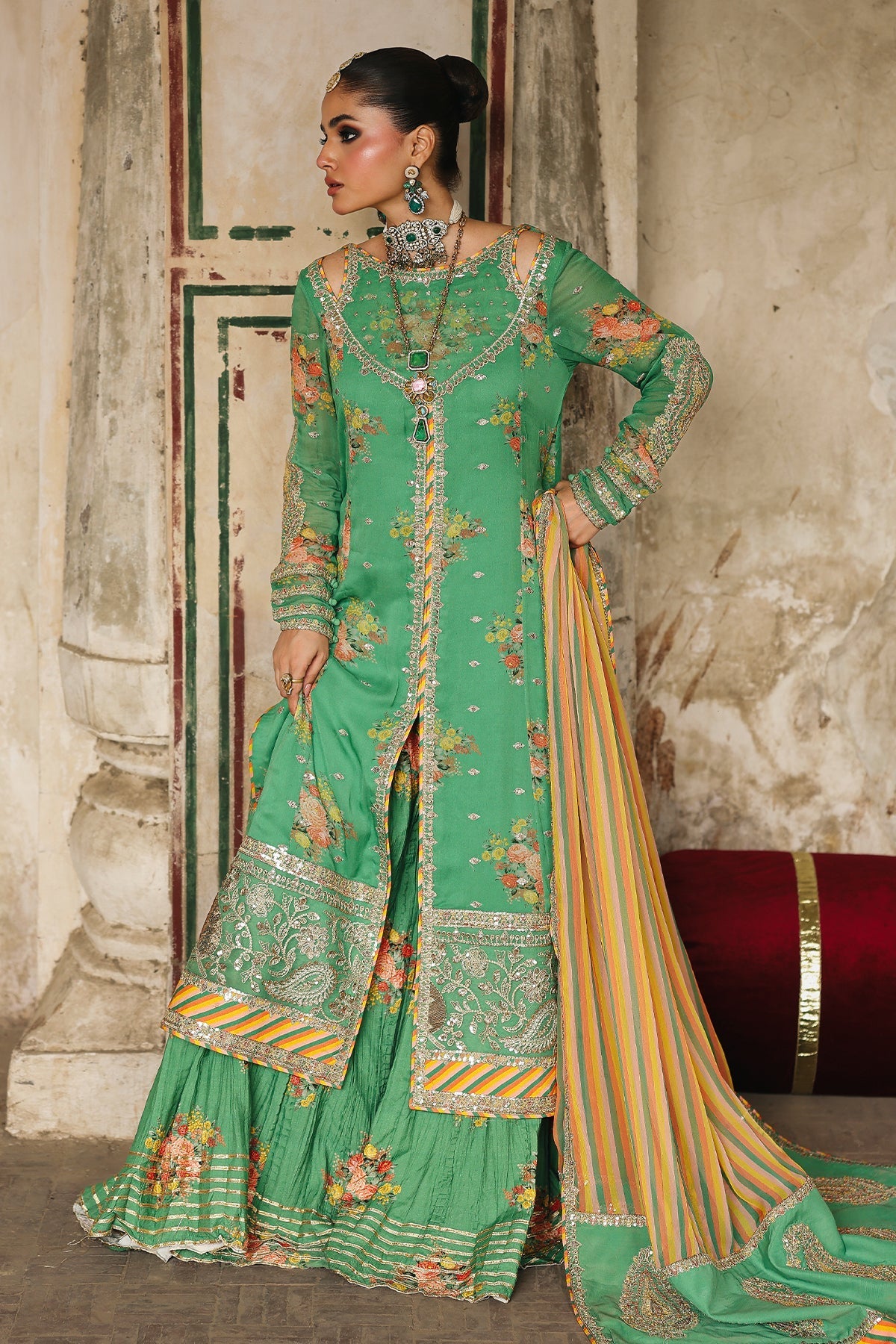 Charizma | Vasal Chiffon 25 | VSL25-28 A - Official Charizma stockist in UK - Sakeena London