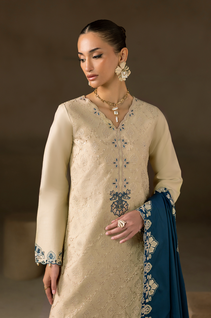 Rajbari | Premium Viscose Chikankari | RPVC-06 - Official Rajbari stockist in UK - Sakeena London