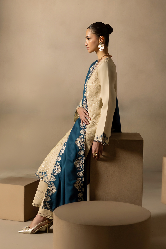 Rajbari | Premium Viscose Chikankari | RPVC-06 - Official Rajbari stockist in UK - Sakeena London