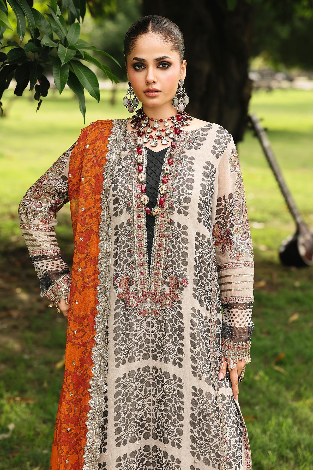 Charizma | Vasal Chiffon 25 | SL25-30 E - Official Charizma stockist in UK - Sakeena London