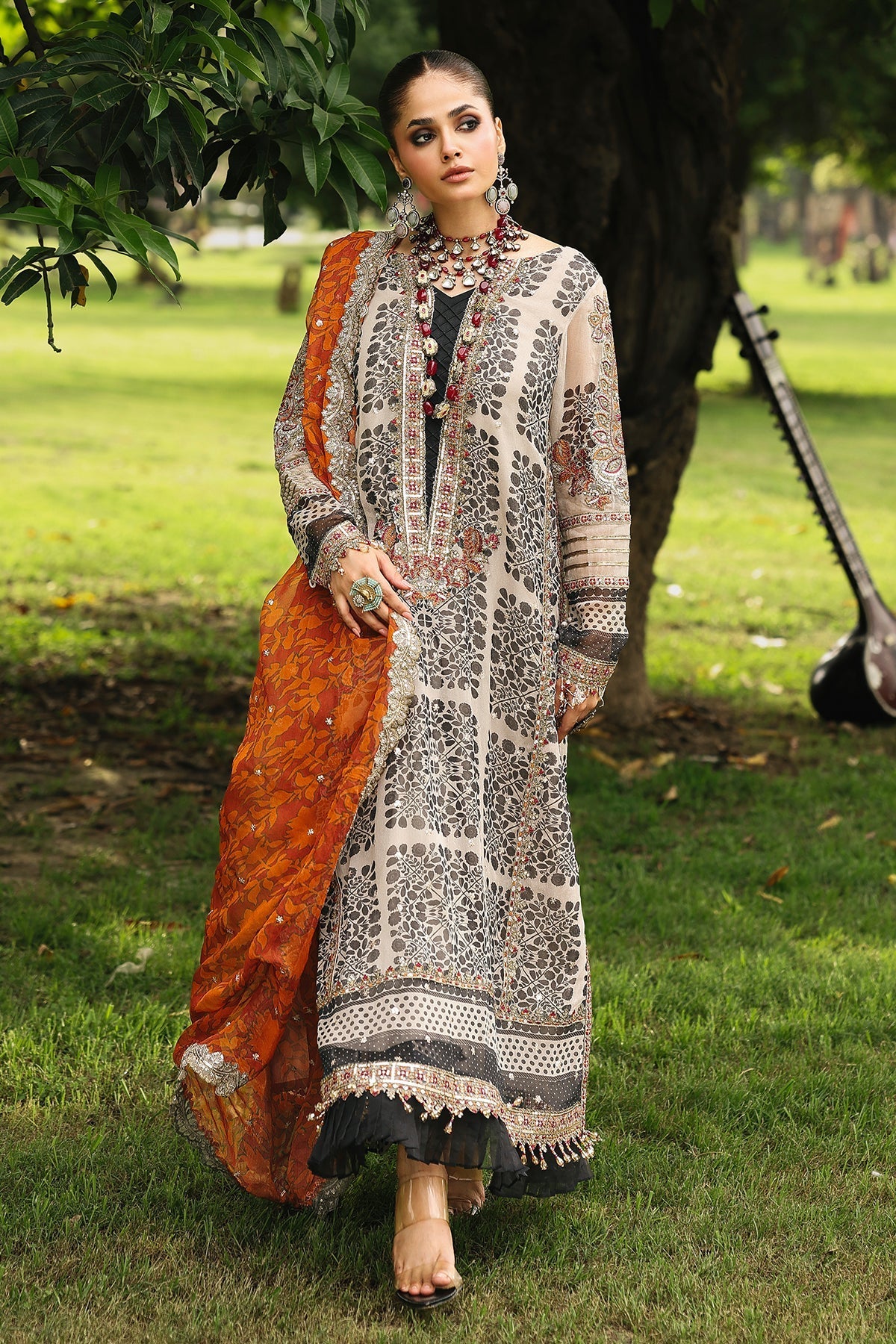 Charizma | Vasal Chiffon 25 | SL25-30 E - Official Charizma stockist in UK - Sakeena London