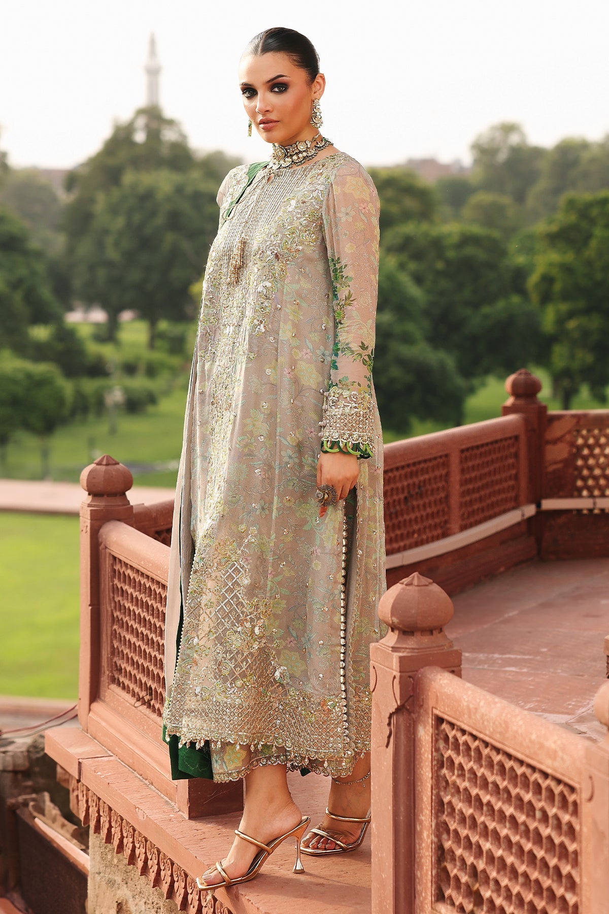 Charizma | Vasal Chiffon 25 | VSL25-23 D - Official Charizma stockist in UK - Sakeena London
