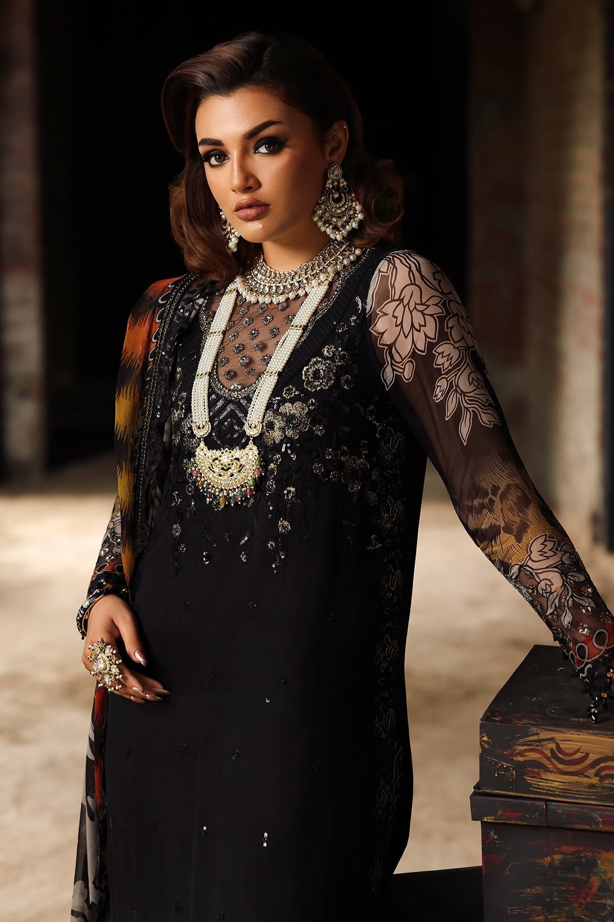 Charizma | Vasal Chiffon | VSL25-36 - Official Charzima stockist in UK - Sakeena London